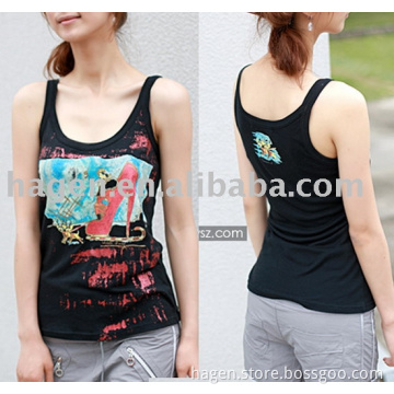 ladies chiffon tank top